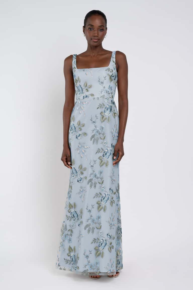 Jenny Yoo Bridesmaid Dress Lilly Print in Enchanted Floral Tulle - Image 2