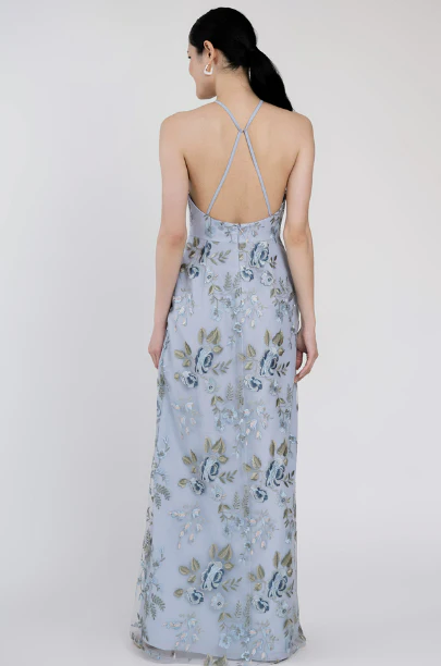 Jenny Yoo Bridesmaid Dress Rebecca Print in Enchanted Floral Tulle - Image 2