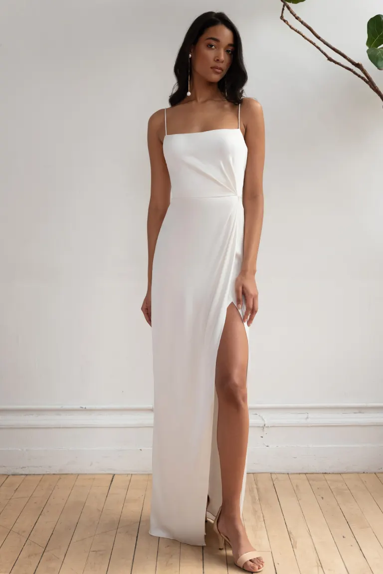 Jenny Yoo Little White Dress Lorena - Image 3