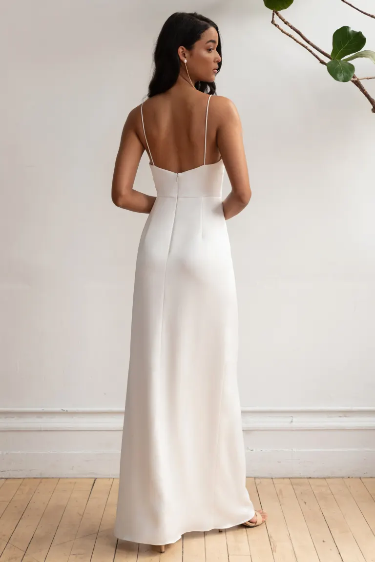 Jenny Yoo Little White Dress Lorena - Image 4