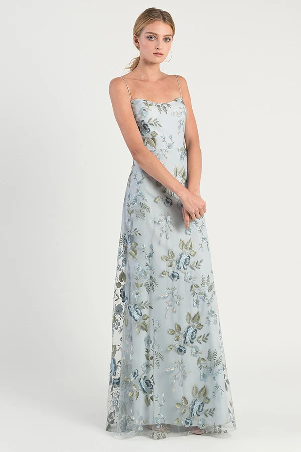 Jenny Yoo Bridesmaid Dress Drew Print - Image 3