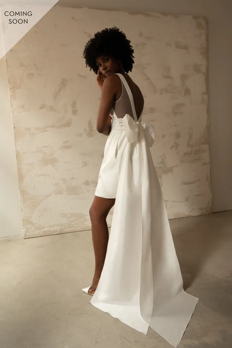 Jenny Yoo Little White Dress Ella - Image 4