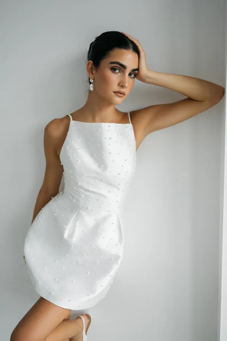 Jenny Yoo Little White Dress Hannah - Image 4
