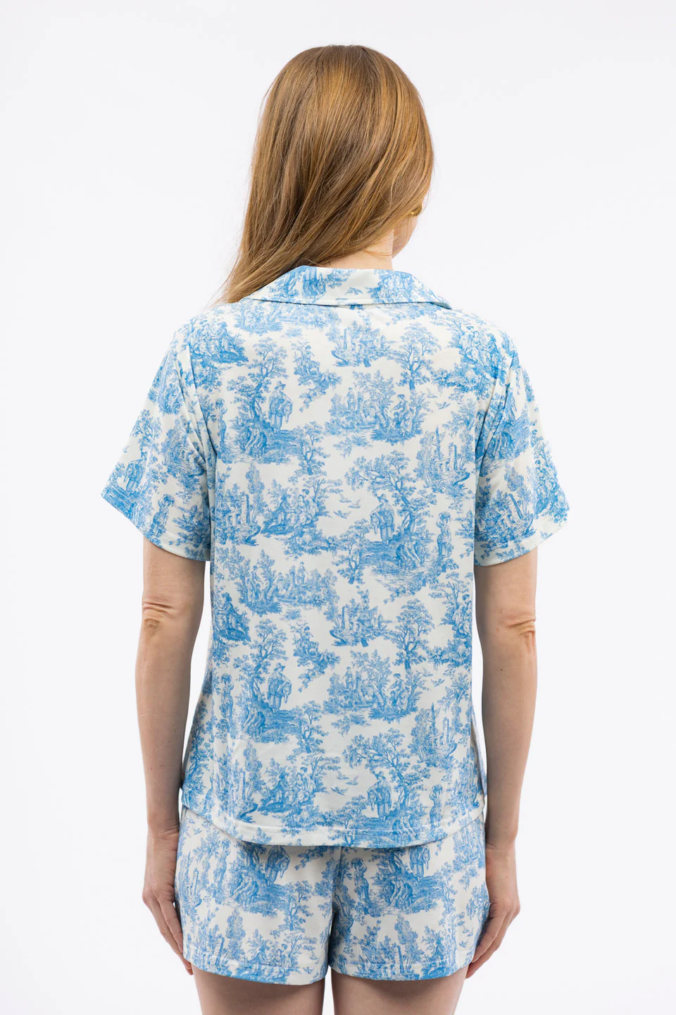 Lover Night Set in Skylight Toile - Image 5