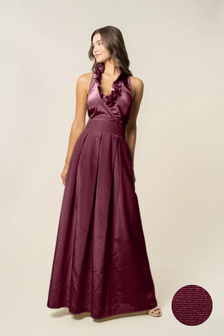Madelyn Bodice with Dahlia Skirt in Drapey Bengaline - Image 17
