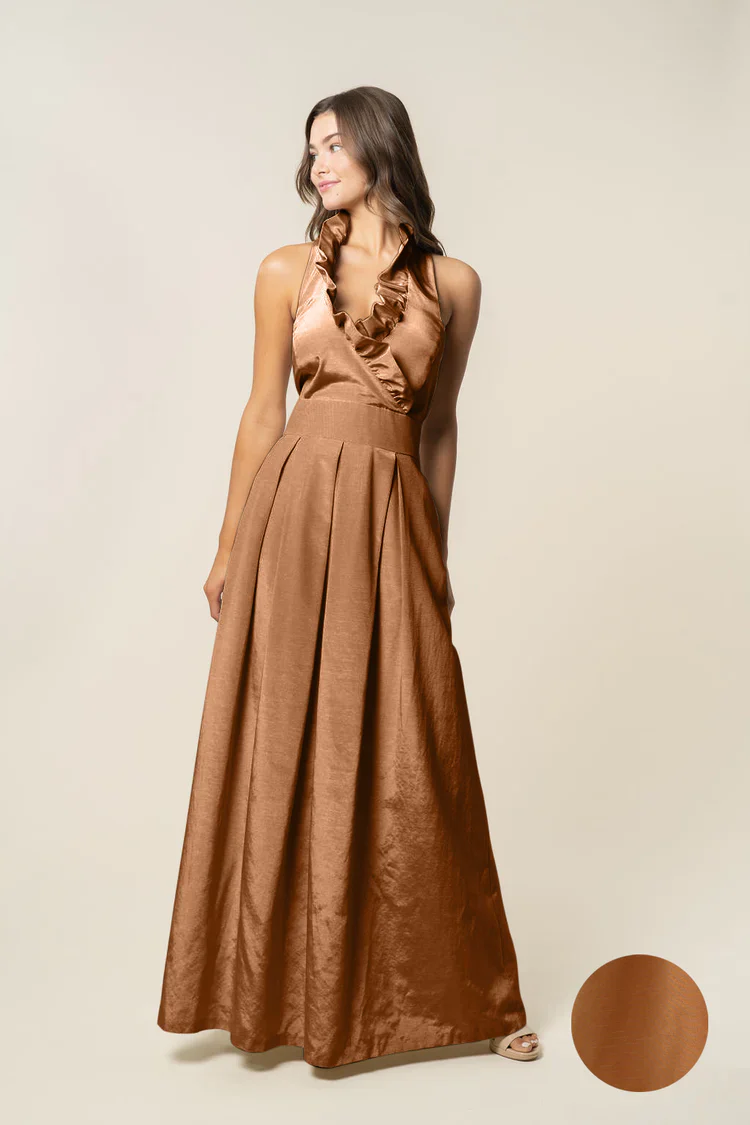Madelyn Bodice with Dahlia Skirt in Shantung - Image 16