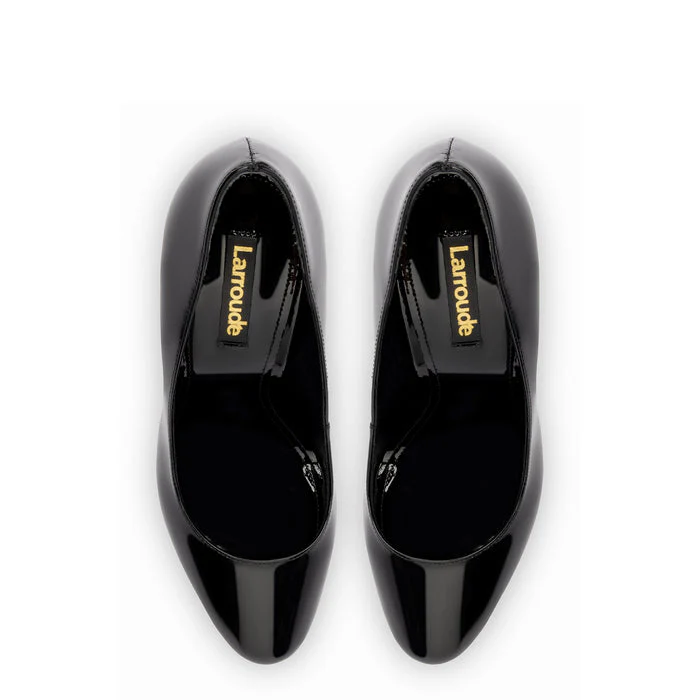 Michelle Pump In Black Patent Leather - Image 3