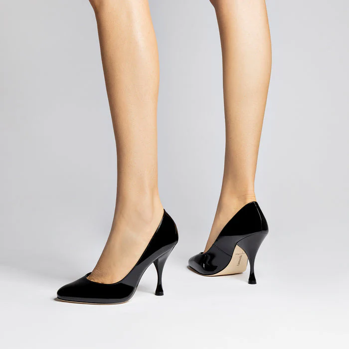 Michelle Pump In Black Patent Leather - Image 8