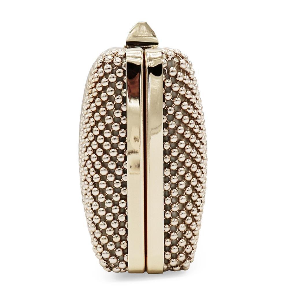 Olga Berg Natasha Ball Mesh Clutch - Image 6