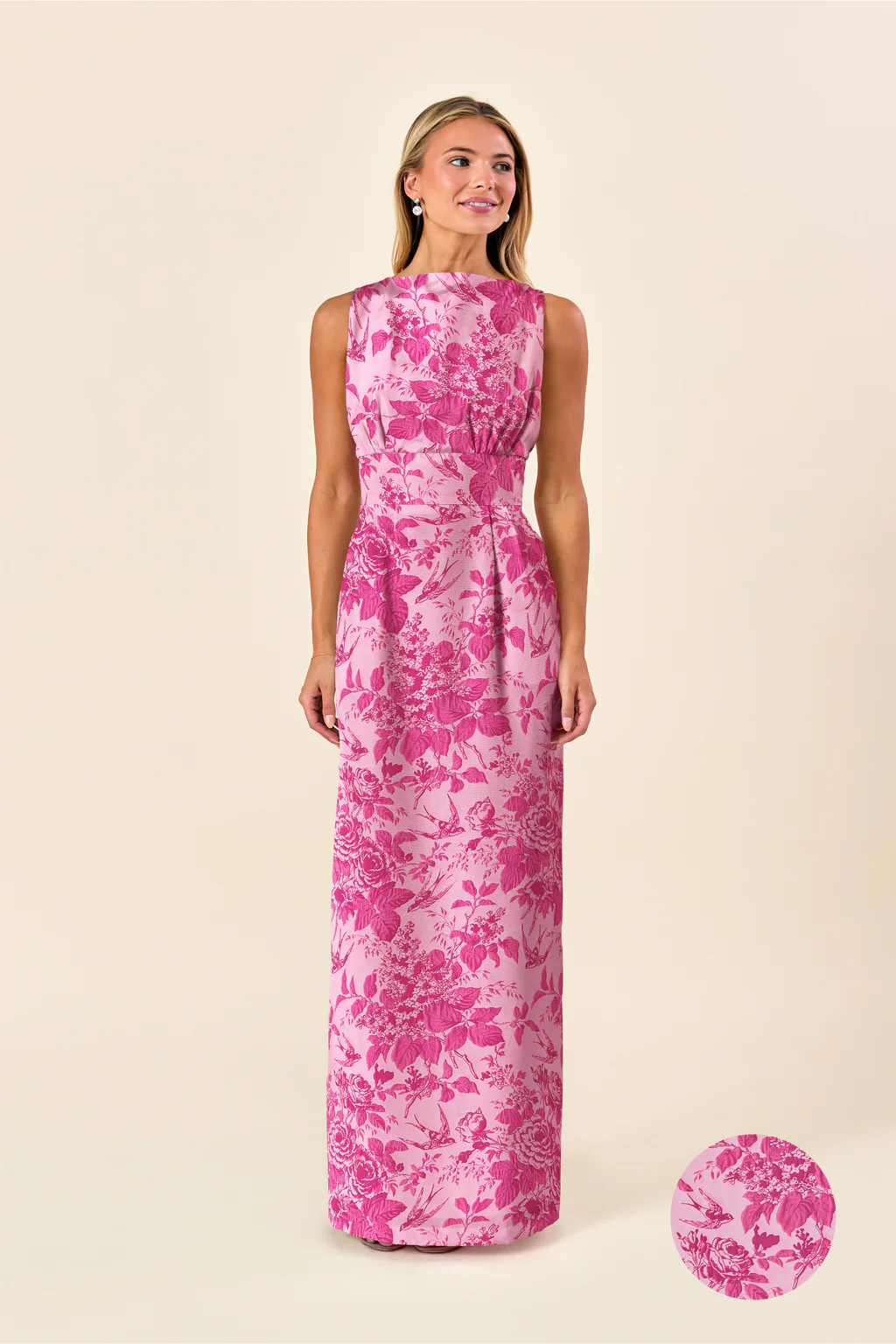 Sabrina Bodice with Brunch Skirt in Garden Flora - Image 2