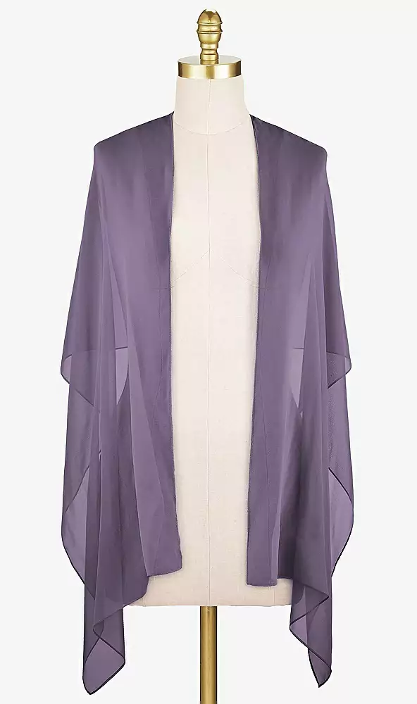 Sheer Crepe Stole by The Dessy Group - Image 18