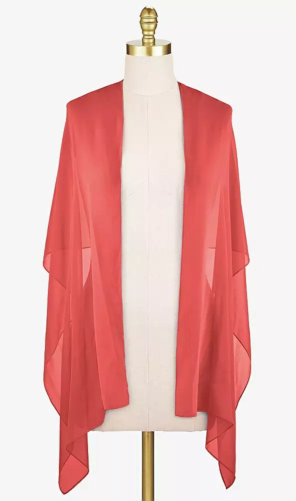 Sheer Crepe Stole by The Dessy Group - Image 6
