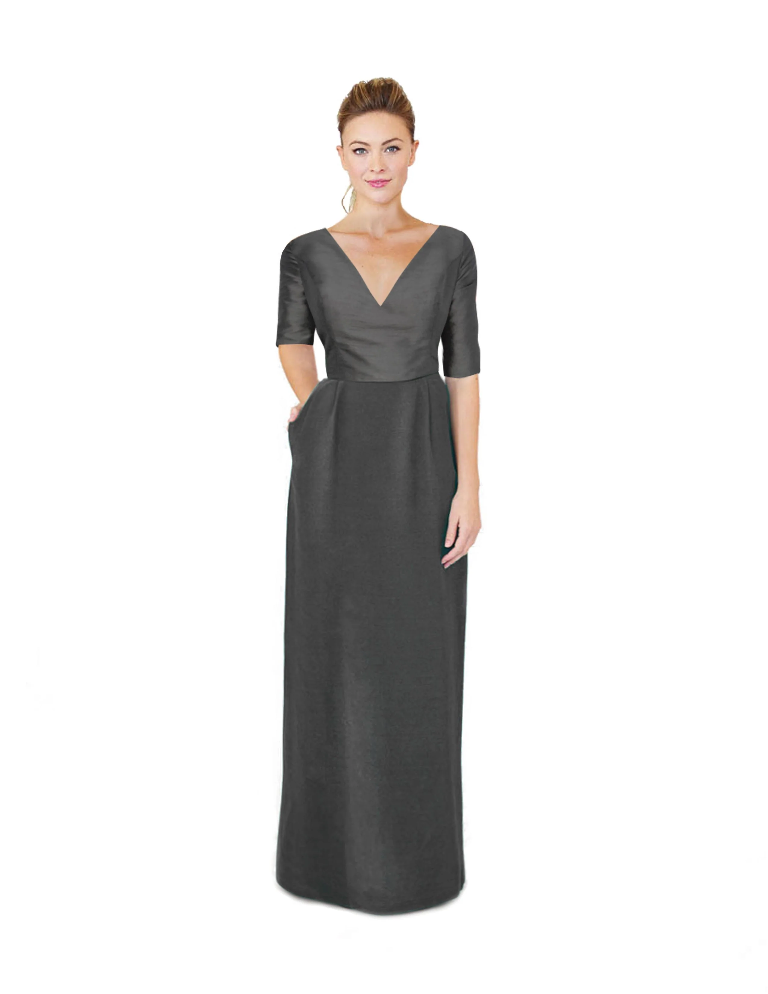 Stella Bodice With Brunch Skirt in Drapey Bengaline