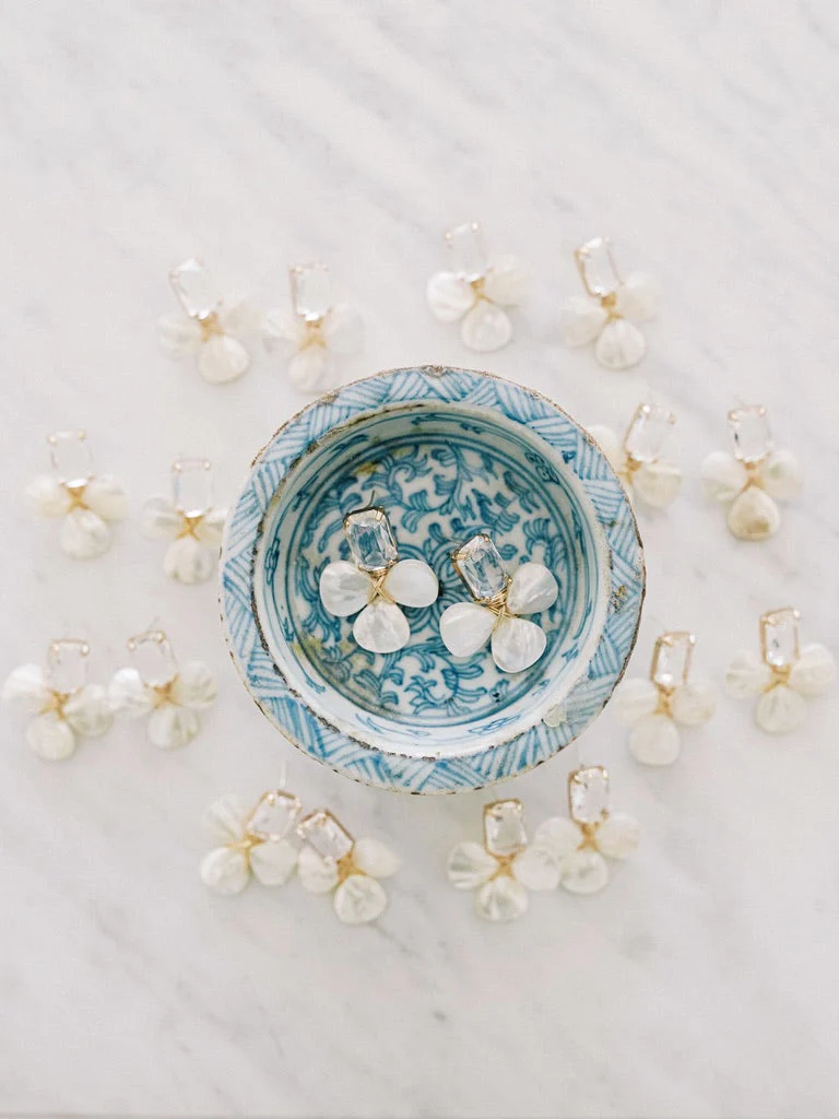 The Madeleine Crystal Earrings - Image 2
