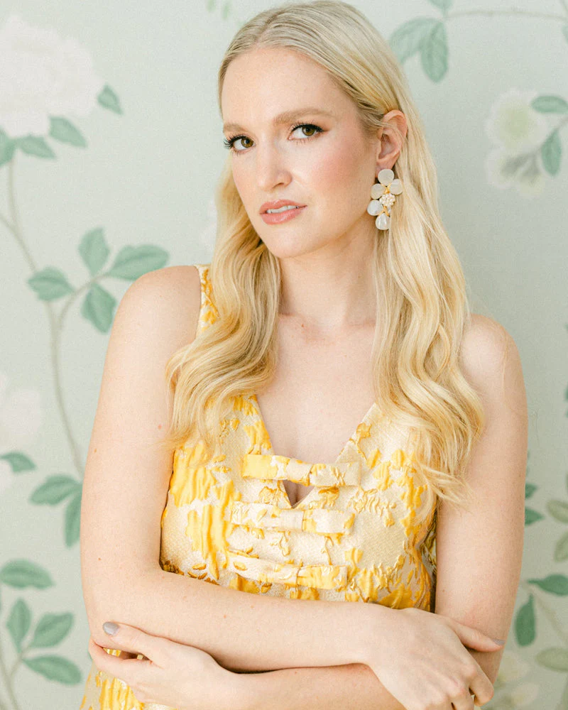 The Richmond Earrings in Pearl Cluster - Image 2