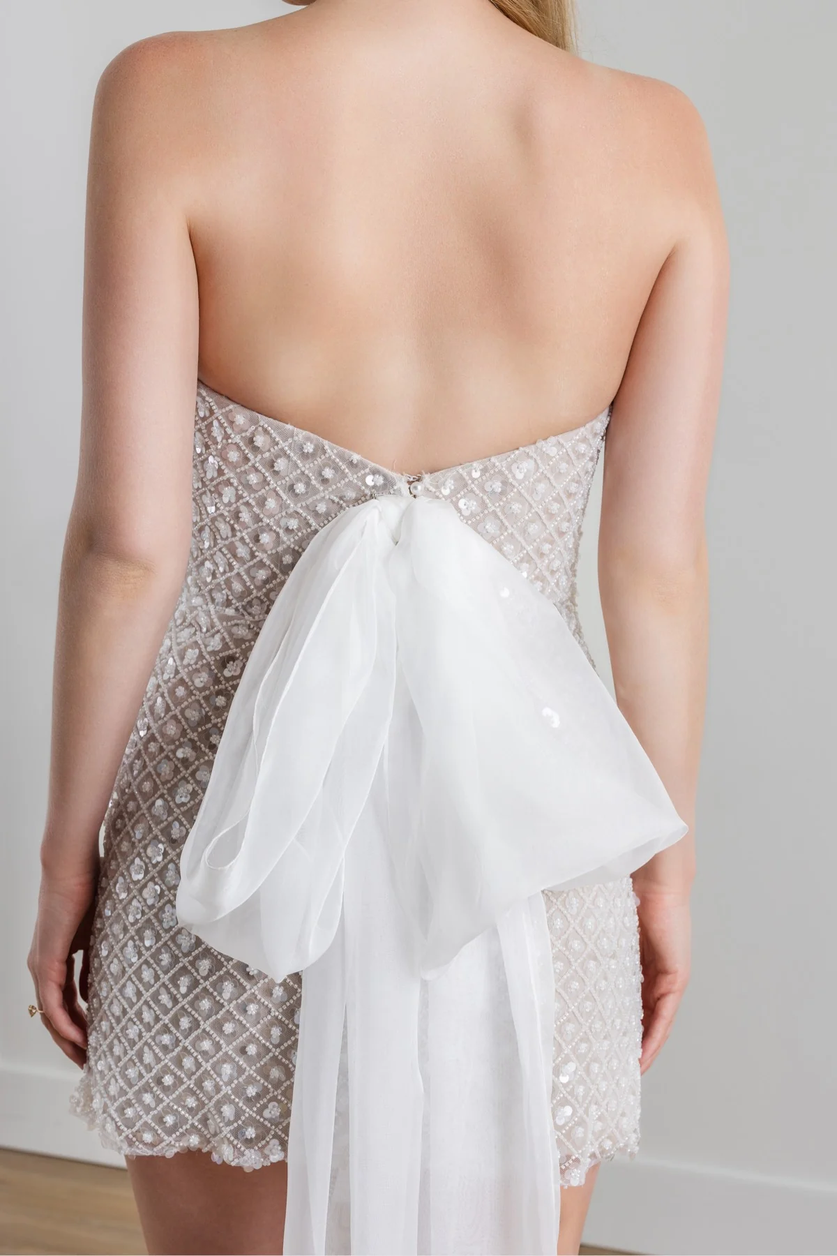By Watters Little White Dress Crescendo 30400 - Image 3