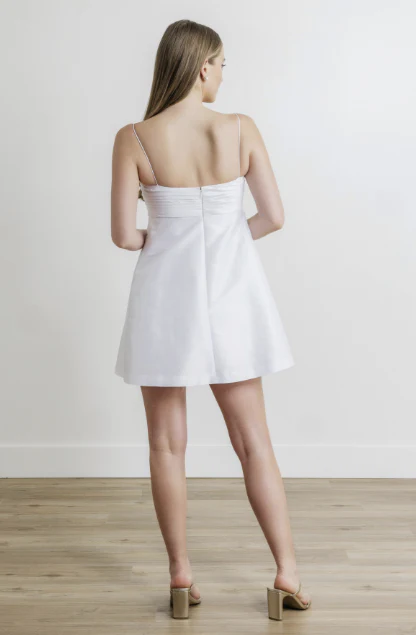 By Watters Little White Dress Ivy 39335 - Image 4
