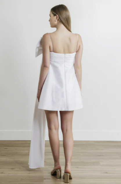 By Watters Little White Dress Ivy 39335 - Image 8